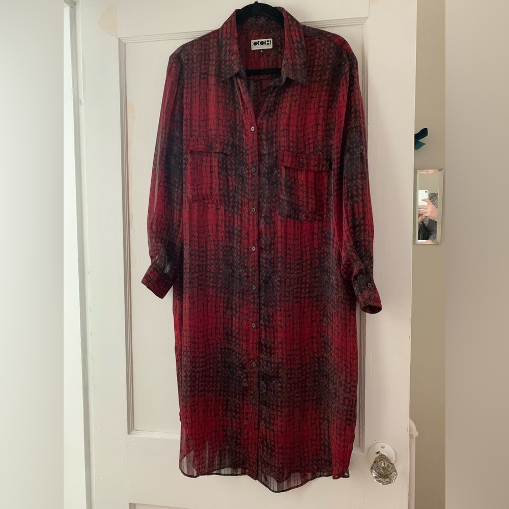 CCH Collection snake print dress